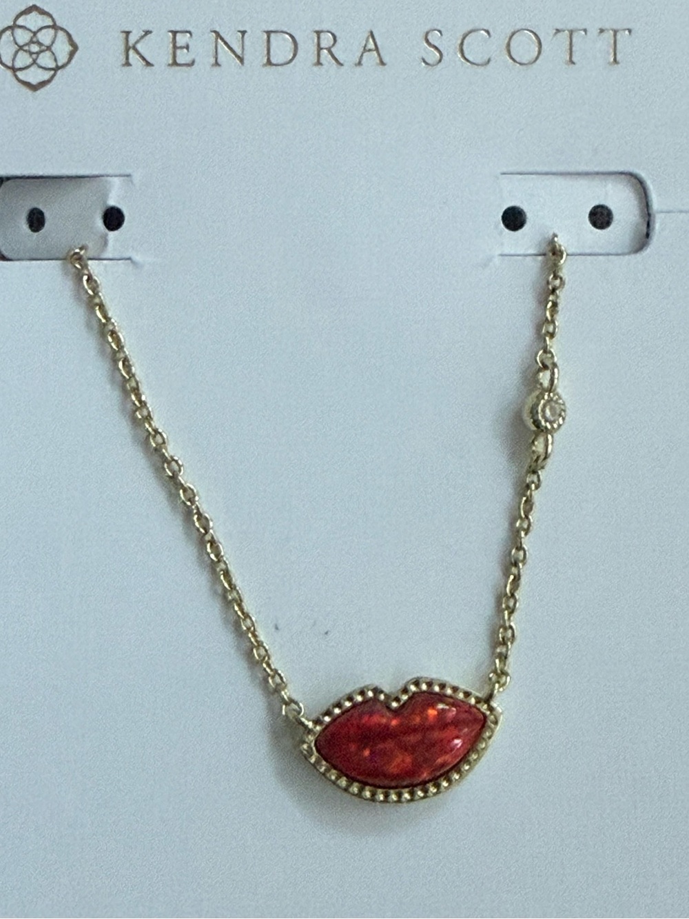 💛KENDRA SCOTT LIP NECKLACE💛